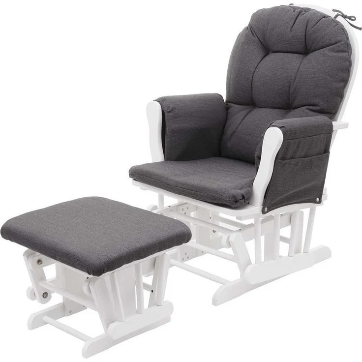 MCW Relaxsessel MCW-C76, Schaukelfunktion, Abnehmbare Polster, Seitentaschen, dicke Polsterung – Bild 1