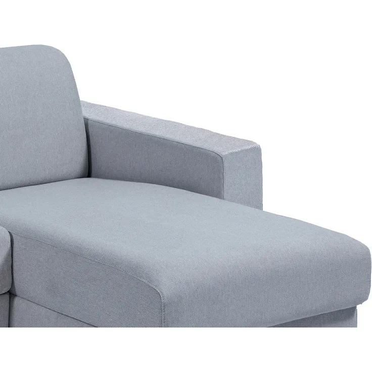 Vente-unique - CALITO Sofa Stoff GrauGrau - B 223 cm152 cm x H 93 cm x L 278 cm – Bild 4
