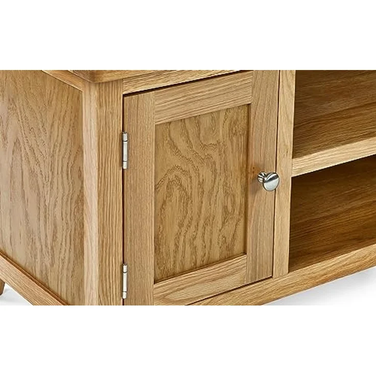 Julian Bowen Mallory Breitbild-TV-Möbel, Eiche, 50 x 127 x 40 – Bild 5