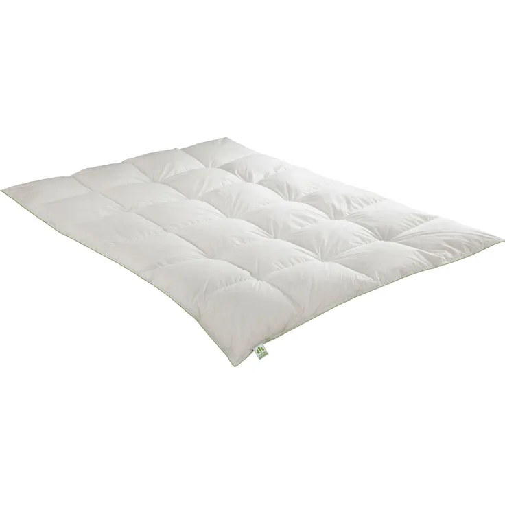 IRISETTE Greenline Kassettendecke Daunen warm Größe 200x200 cm Winterdecke