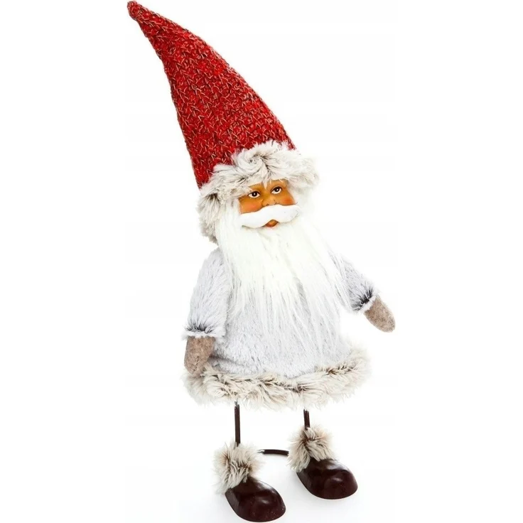 Fééric Lichter und Weihnachtsfigur mit Motiv vom Heiligen Nikolaus auf Metallkonstruktion