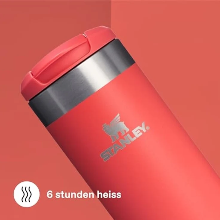 Stanley The AeroLight? Transit Mug 0.35L Hot Coral – Bild 4