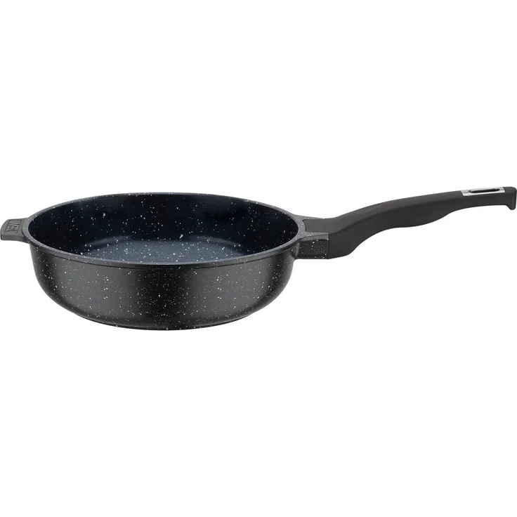 GSW Schmorpfanne Titanium Granit Advanced, Aluminiumguss (1-tlg), Schmorpfanne aus Aluminium-Guss mit Antihaft-Versiegelung