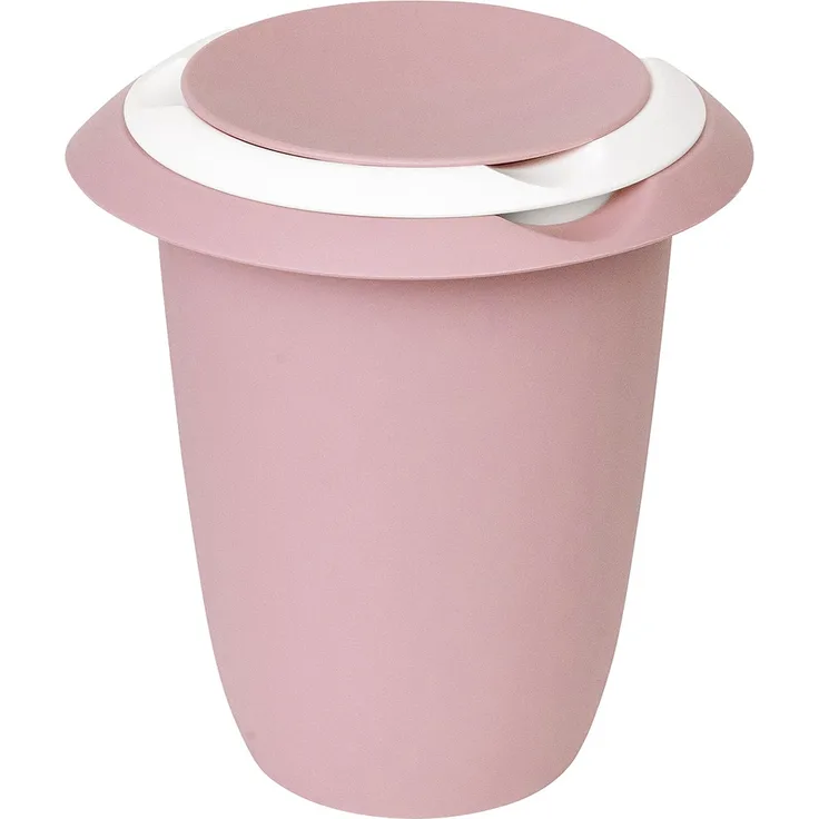 WESTMARK Quirltopf mit zweigeteiltem Deckel 1l rosa/weiß