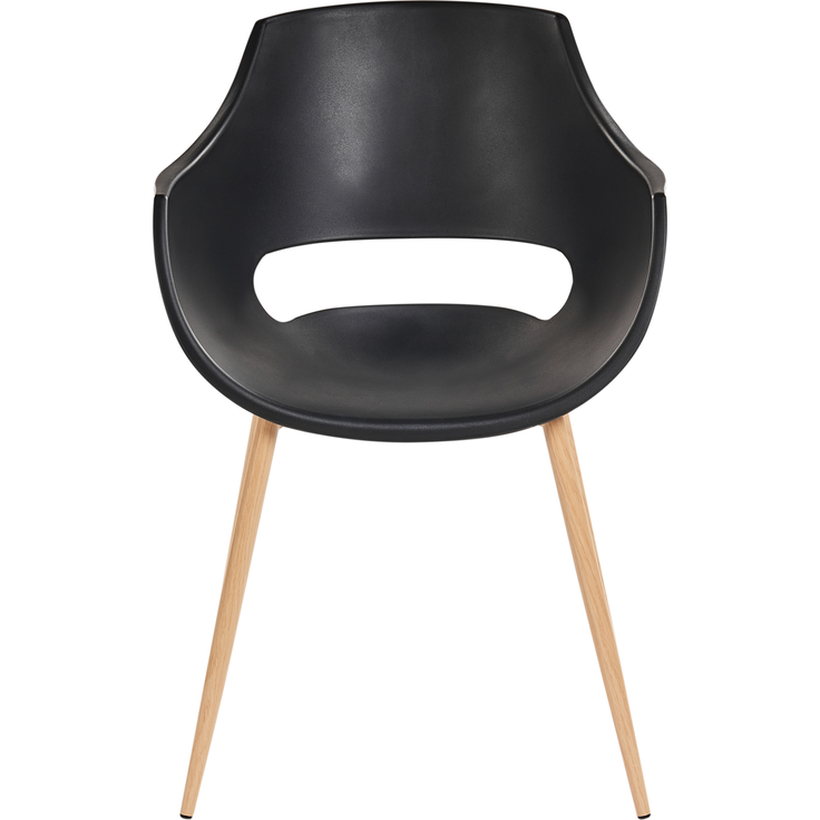 Esszimmerstuhl 4er Set MILLERS Schwarz – Bild 4