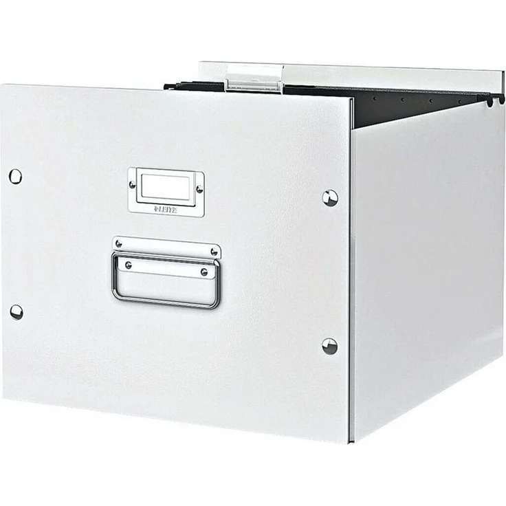 LEITZ Aufbewahrungsbox Click & Store, mit erhöhter Vorder- und Rückseite