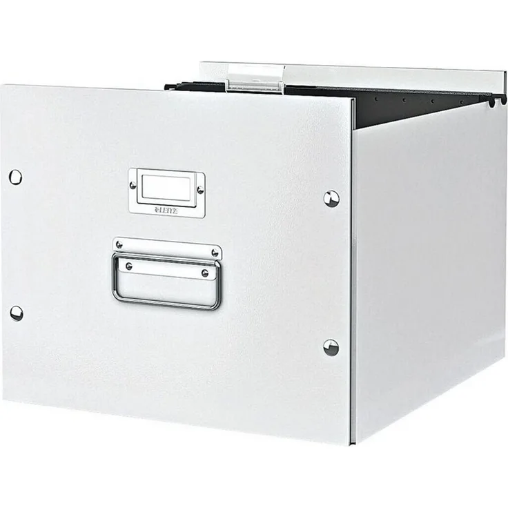 LEITZ Aufbewahrungsbox Click & Store, mit erhöhter Vorder- und Rückseite