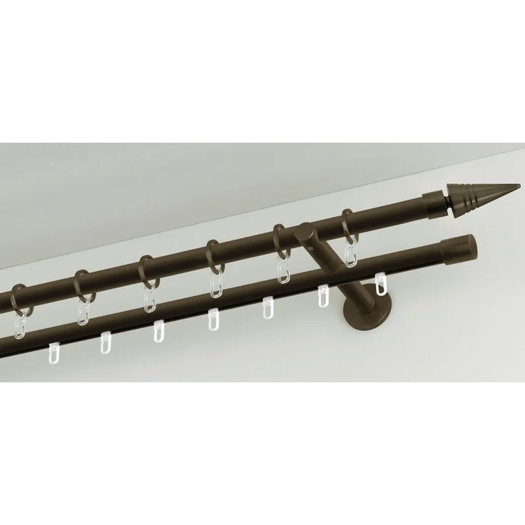 GARDINIA Gardinenstange Chicago, Ø 20 mm, Fixmaß, Metall, Serie Einzelprogramm Chicago Ø 20 mm – Bild 5