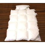 Set Luxus Kinder Baby Daunenbett Daunendecke 100x135 + Kissen 100% neue Daunen