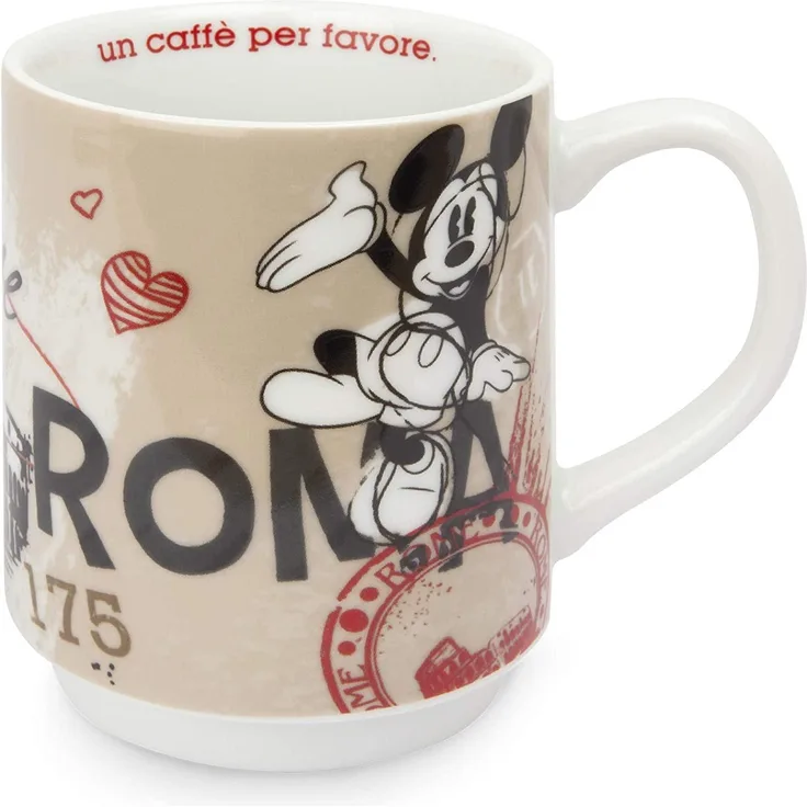 Disney Walt pwm21i RO Mug, Typ Roma, Porzellan, mehrfarbig