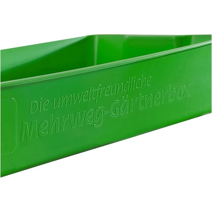 BURI Profi Gärtnerbox Pflanzschale 58x32x11cm Anzuchttopf hellgrün Pflanzwanne robust, frostfest, wetterfest – Bild 3