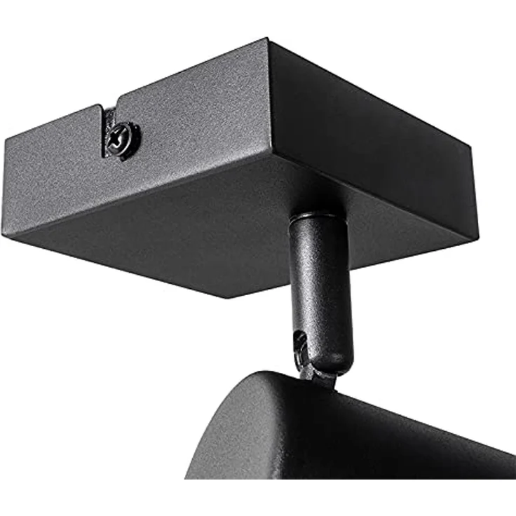 Qazqa LED Aufbaustrahler Jeana, ohne Leuchtmittel, GU10, Schwarz, Modern, Stahl, 1-flammig – Bild 6