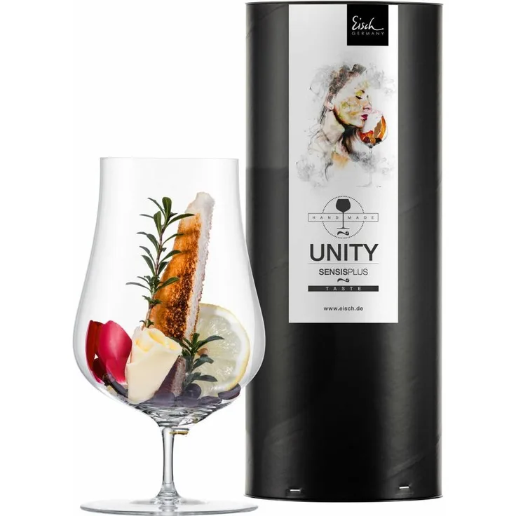 Eisch Unity SensisPlus Bierglas in Geschenkröhre