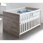 arthur berndt Babybett Bente, Gitterseiten aus Massivholz, 4-fach höhenverstellbares Lattenrost