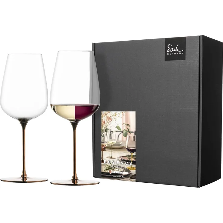 Eisch Essenca SensisPlus Copper Edition Allround-Weingläser fruchtig & aromatisch 2er Set