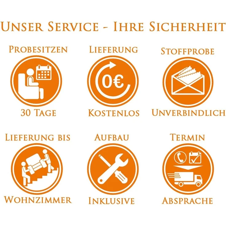 Supellex Sofia Ohrensessel mit Hocker | Design Pfingstrose – Bild 8
