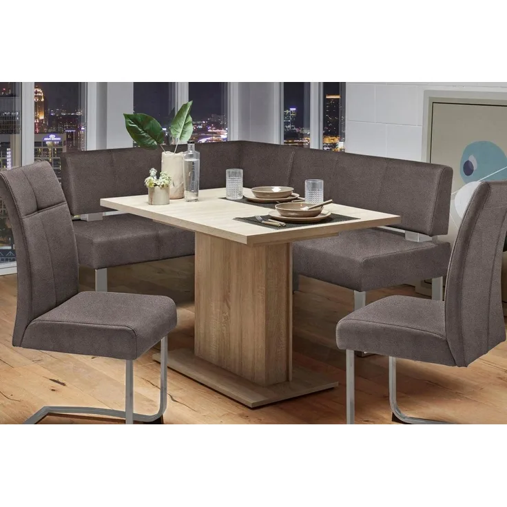 Home affaire Eckbank Rab, in 2 Breiten (180 oder 200 cm), Bezug in verschiedenen Qualitäten