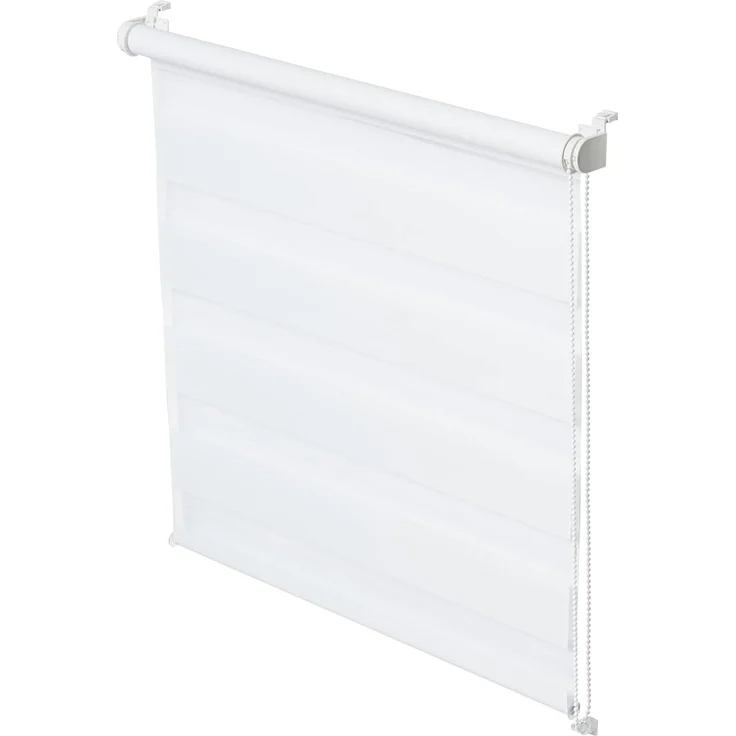 Seitenzugrollo Duo Klemmrollo Easyfix, my home, Lichtschutz, ohne Bohren, freihängend, Klemmfix, halbtransparent, vormontiert auf Montageschiene – Bild 5