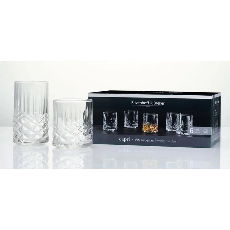 Longdrinkglas 360ml 6er Set Capri – Bild 2