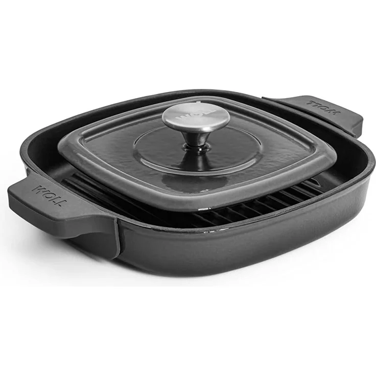 Woll Iron Grillpfanne 24x24 cm Grau