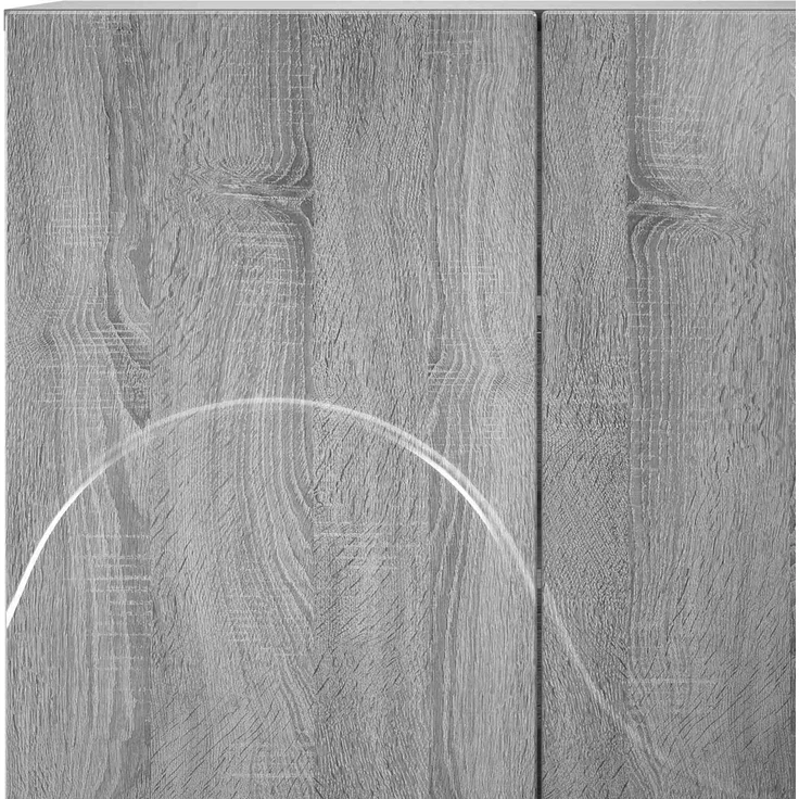 vidaXL Schuhschrank 73 x 38 x 87,5 cm Holzwerkstoff Sonoma-Grau 8011654 – Bild 8