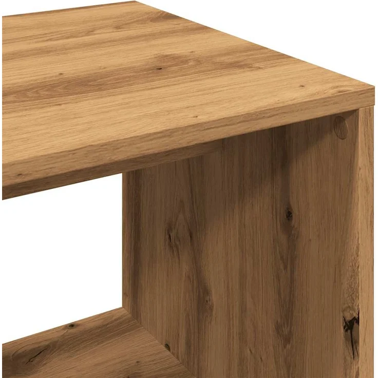 vidaXL Kleiderständer Artisan-Eiche 80x40x110 cm Holzwerkstoff 856669 – Bild 7