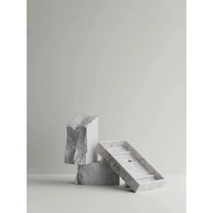 blomus Tablett -ABENTO- Elegantes Tablett aus Marmor: Vielseitiges Design, Marmor, Hochwertig, Marmor, 30x18x7,5cm, Designer, 3 Farben, Luxuriös, Pflegeleicht – Bild 3