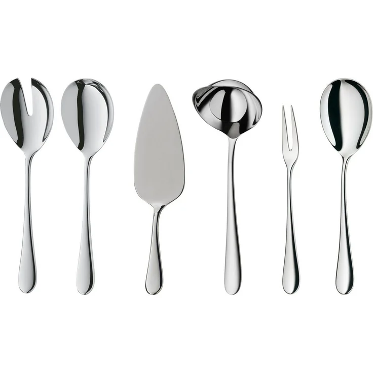 WMF 'Merit' Besteck-Set spühlmaschinenfest, 66 Stk., Cromargan-Edelstahl silber – Bild 3