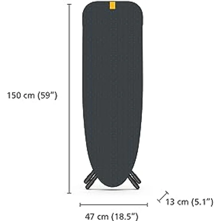 Joseph Joseph Glide MaxPlus Easy Store 135cm Bügelbrett Blau – Bild 4