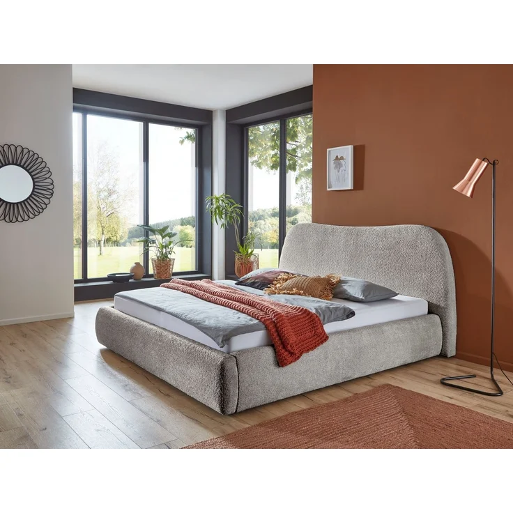 Atlantic Home Collection Polsterbett Sophie, Stauraum Bettrahmen mit Federholz- Lattenrost und Gasdruckunterstützung – Bild 5