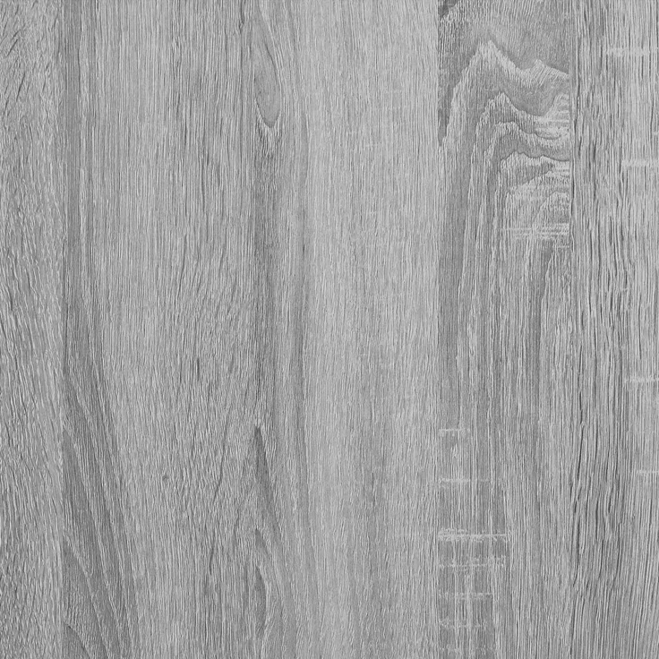 vidaXL Bodenbettgestell Grau Sonoma 80 x 200 cm Holzwerkstoff 3429545 – Bild 8