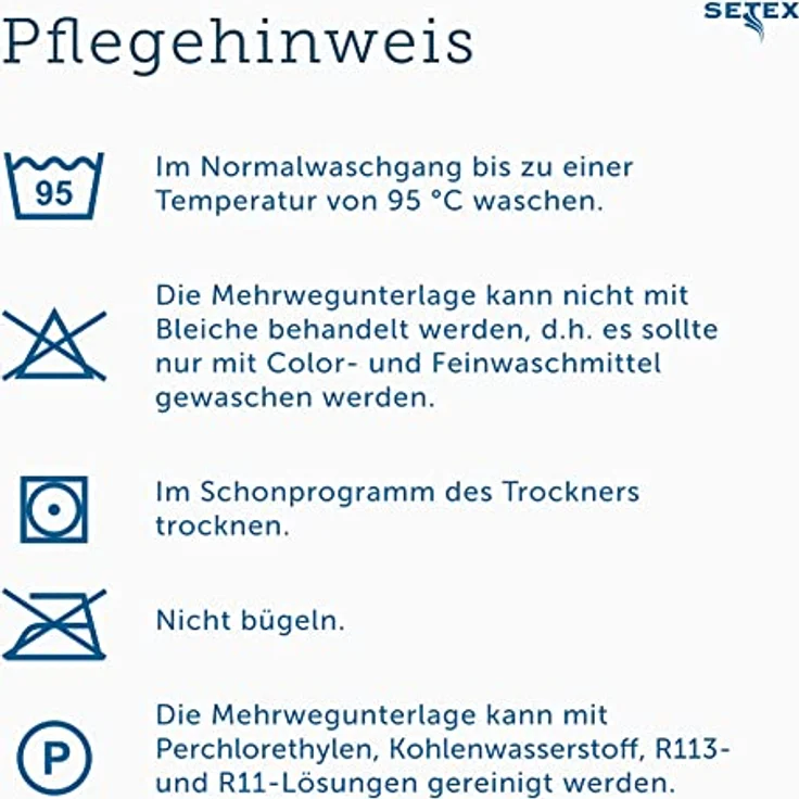 Matratzenauflage Inkontinenz-Mehrwegunterlage Generation SETEX, wasserdichte Matratzenauflage, Auflage mit hoher Flüssigkeitsaufnahme – Bild 9
