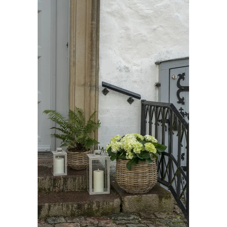 House Nordic Körbe, Kubu Rattan, natur, Set af 2 – Bild 6
