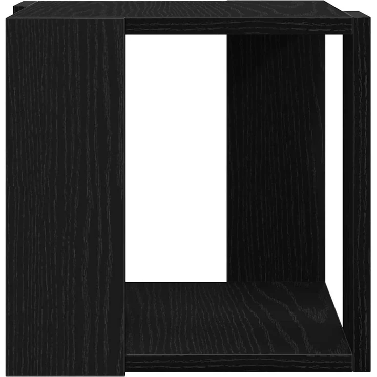vidaXL Couchtisch Schwarz Eichen-Optik 32 x 32 x 30 cm Holzwerkstoff 873912 – Bild 6