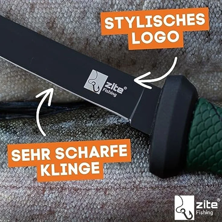 Zite Fischfiliermesser Profi-Filetiermesser-Set für präzises & sicheres Filetieren – Bild 2