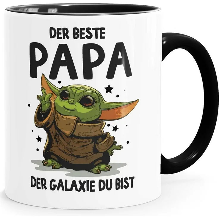 MoonWorks Tasse Tasse Geschenk Papa Sprüche Geschenkidee Vatertag Lustig Motiv, Keramik