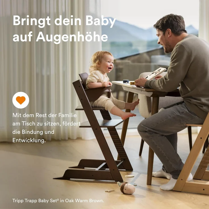 Stokke Hochstuhl Tripp Trapp® Kinderhochstuhl mit Baby Set² – Bild 3