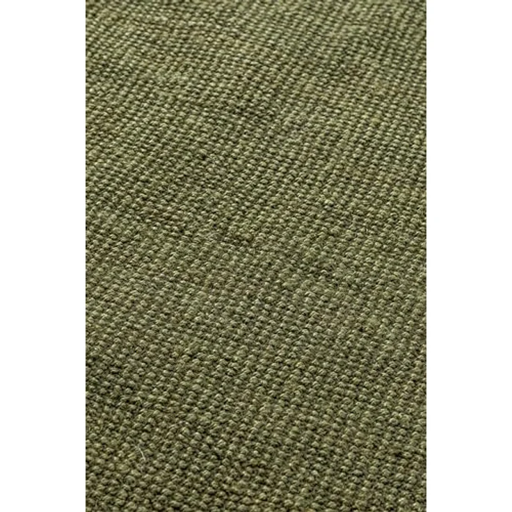XXXL Flachwebeteppich Bouclé, Olivgrün, rechteckig, 60x90 cm, Oeko-Tex® Standard 100, pflegeleicht, beidseitig verwendbar, für Fußbodenheizung geeignet – Bild 8