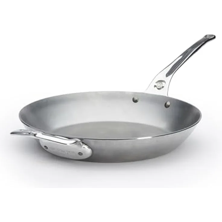 De Buyer Bratpfanne Mineral B Pro Eisenpfanne - 32 cm - Silber