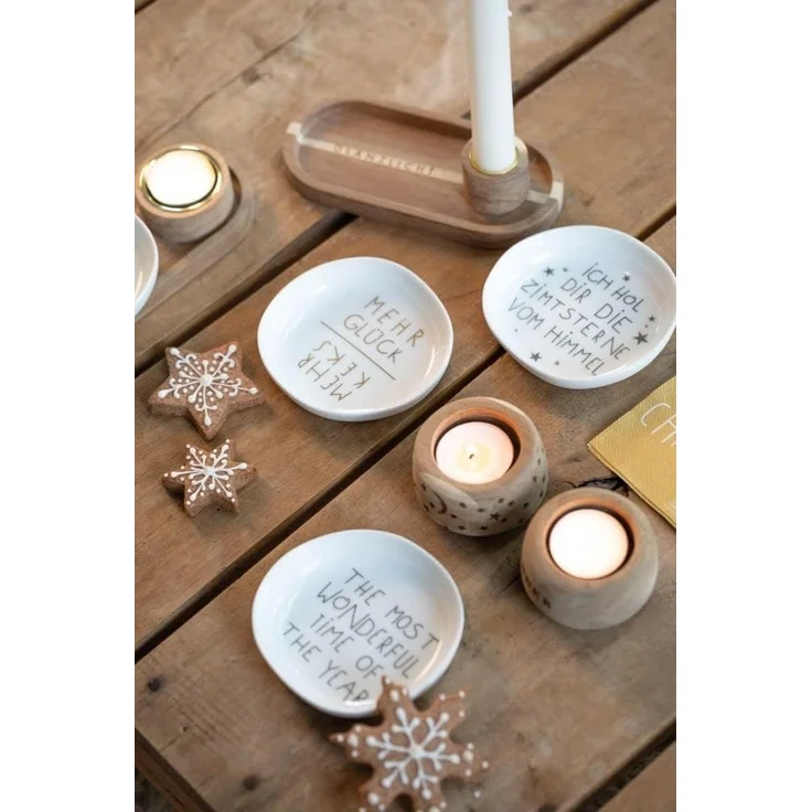 Räder Weihnachtsschälchen The most wonderful time Ø 10,5 cm H 2 cm – Bild 2