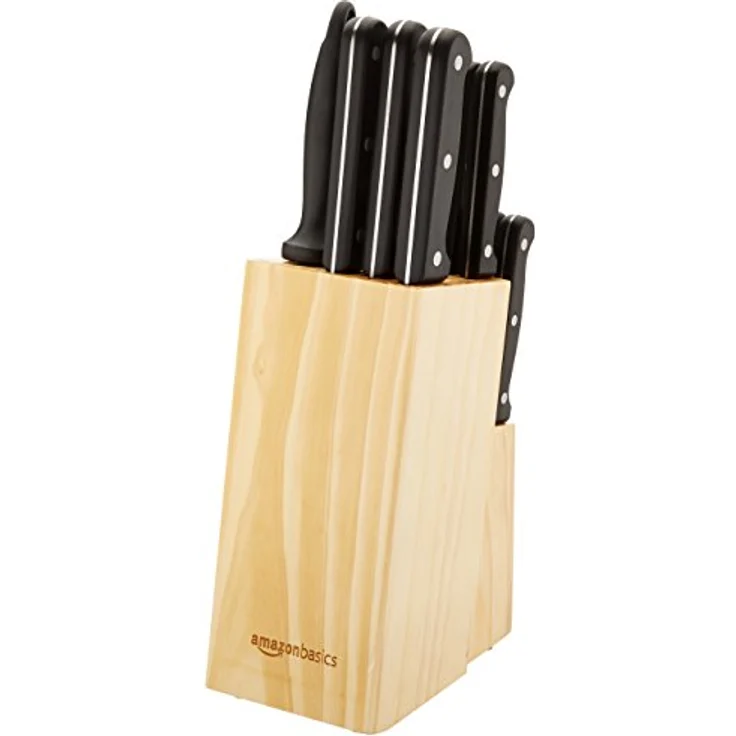 AmazonBasics Messerblock, 14-teiliges Set – Bild 6