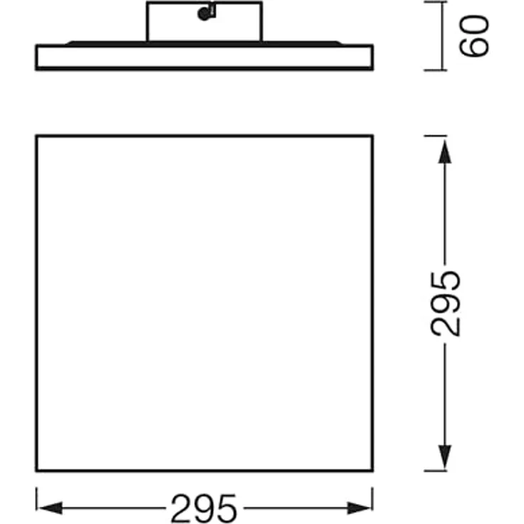 LEDVANCE Planon Rahmenlos 300 x 300 mm 20 W 830 Weiß – Bild 7