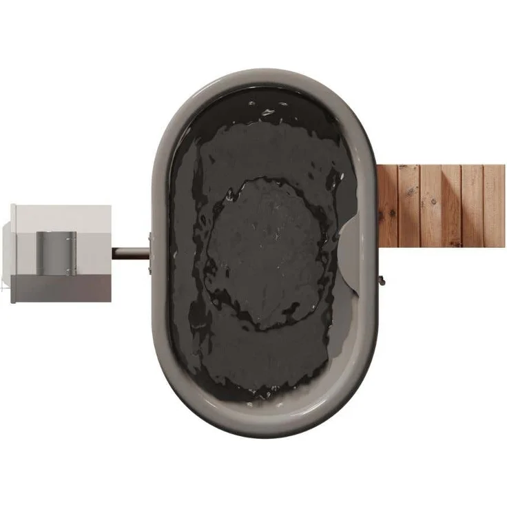 FinnTherm Badefass Malmö 'Spa Edition' aus Holz mit 19 mm Wandstärke – Bild 4