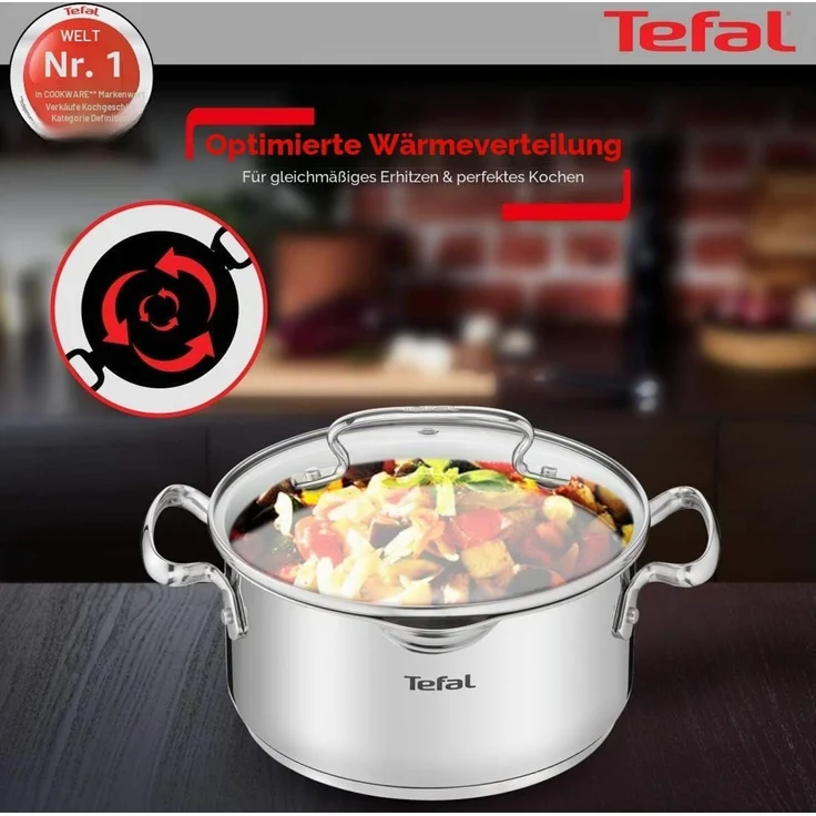 Tefal Duetto+ G7194455 20cm Glasdeckel – Bild 8