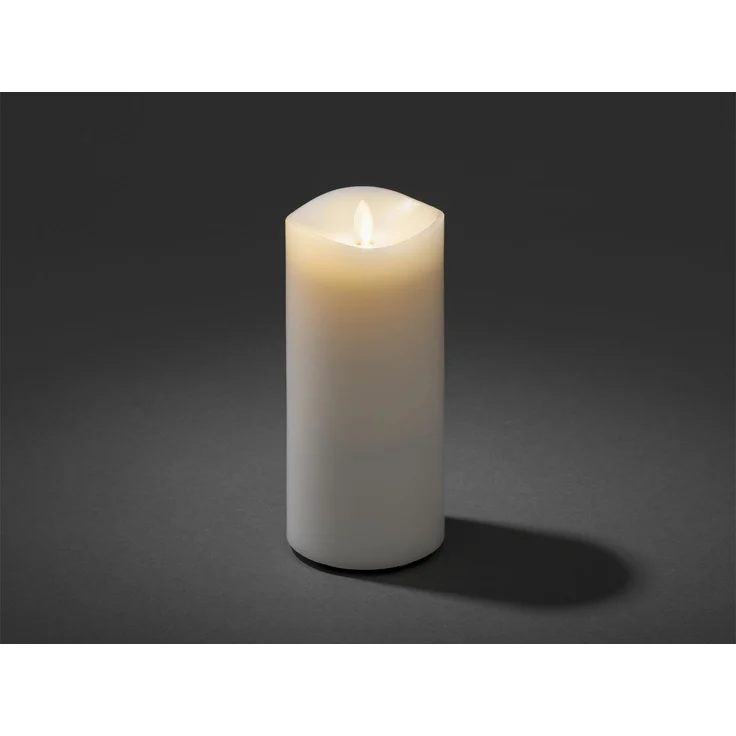 LED Duftkerze mit 6h Timer, flackernd, Höhe 18cm, Batteriebetrieb, 4 Düfte – Bild 3