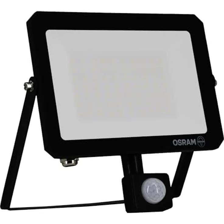 OSRAM LED-Fluter mit Sensor, 50W, 4500lm, 3000K, 105°, IP65, warmweiß