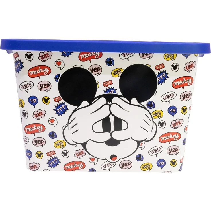 Disney Mickey Mouse Aufbewahrungsbox 7 l Kinderzimmer Box für Spielzeu – Bild 4