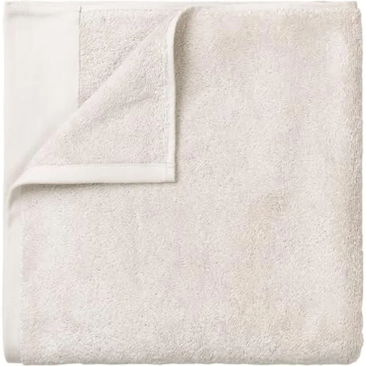 Blomus Handtuch RIVA, Badehandtuch, Saunatuch, Baumwolle, moonbeam, 200x100 cm, 69249