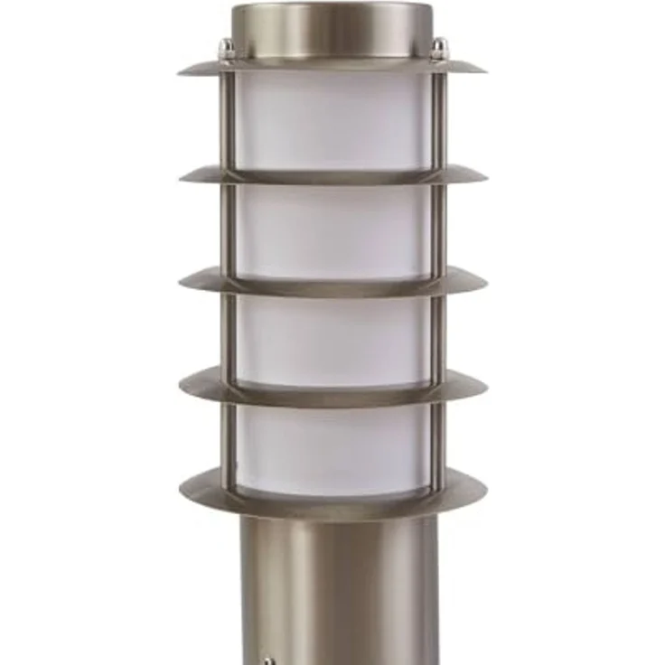 Lindby Außen-Stehlampe Hanja, Edelstahl Alu IP54mit Bewegungsmelder, 1 x 15 W LED – Bild 6