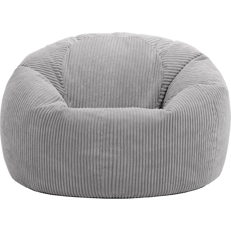 icon Kingston Großer Sitzsack, Jumbo Cord Sitzsack, Dawn Grey, Sitzsack für Erwachsene mit Füllung inklusive, Bequemer Lounging Chair für jedes Alter – Bild 5